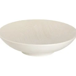 Schaal 19 cm Leaf wit