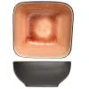 Schaal 11 cm vierkant Laguna Azzuro Old Rose