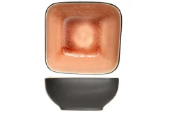 Schaal 11 cm vierkant Laguna Azzuro Old Rose