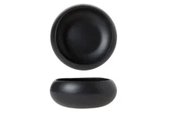 Schaaltje 12 cm Rainbow black mat