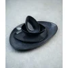 Schaaltje driehoekig 14cm Black Granite