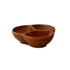 Schaaltje 3 vakjes Terracotta Classico