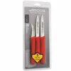 Schilmes set 3 rood Nova