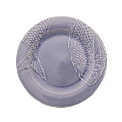 Serveerbord 29,5 cm Vis Motief Blauw
