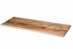 Serveerplank hout 60 x 23 cm
