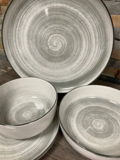 Serviesset 24-delig Baltic grey