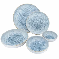 Serviesset 18-delig Blue Frost