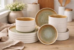 Serviesset 18-delig Coco Groen 6 personen
