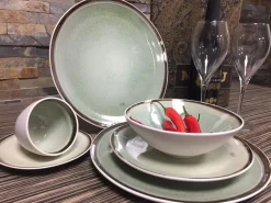 Serviesset 24-delig Fez Green