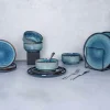 Serviesset 12-delig Jade Indigo
