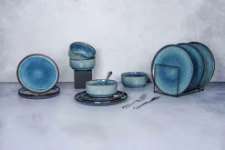 Serviesset 12-delig Jade Indigo