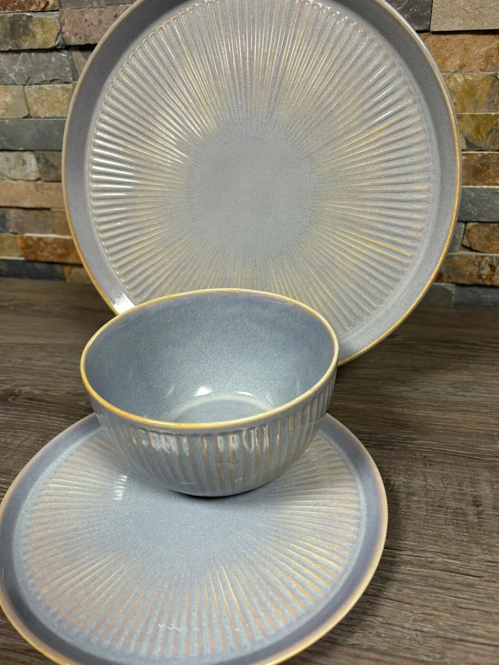 Serviesset 18-delig Luma Grey 6 personen