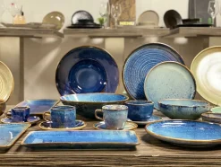 Serviesset 18-delig Nova blauw