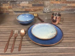 Serviesset 18-delig Nova blauw