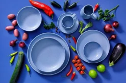 Serviesset 18-delig Palmer Sandy Loam Blauw