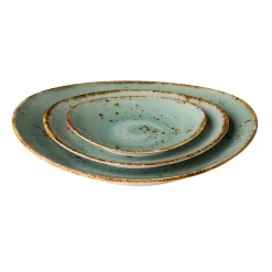 Serviesset 16-delig Q Authentic Aqua
