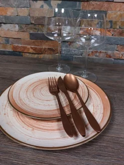 Serviesset 24-delig Sintra 2.0 Terracotta