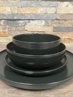 Serviesset 12 personen Baltic black