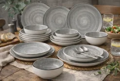 Serviesset 12 personen Baltic grey