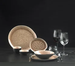 Serviesset 8 personen Laguna Old Rose