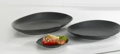 Serviesset 12 personen Vongola zwart