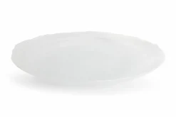 Sierschaal 50 cm rond wit Misty