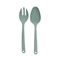 Slabestek 25cm 2-delig Saliegroen