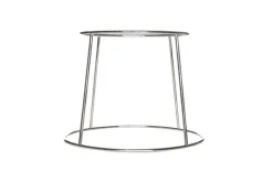 Stand voor zeevruchtenschotel aluminium