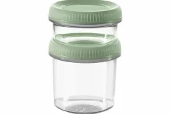 Stapelbaar vershoudbakje rond 80 -150 ml Smart to go eco Curver