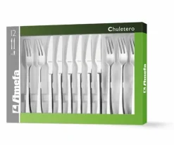 Steakbestek set 12 delig Chuletero Amefa