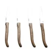 Steakmessen Laguiole hout en RVS 4 stuks