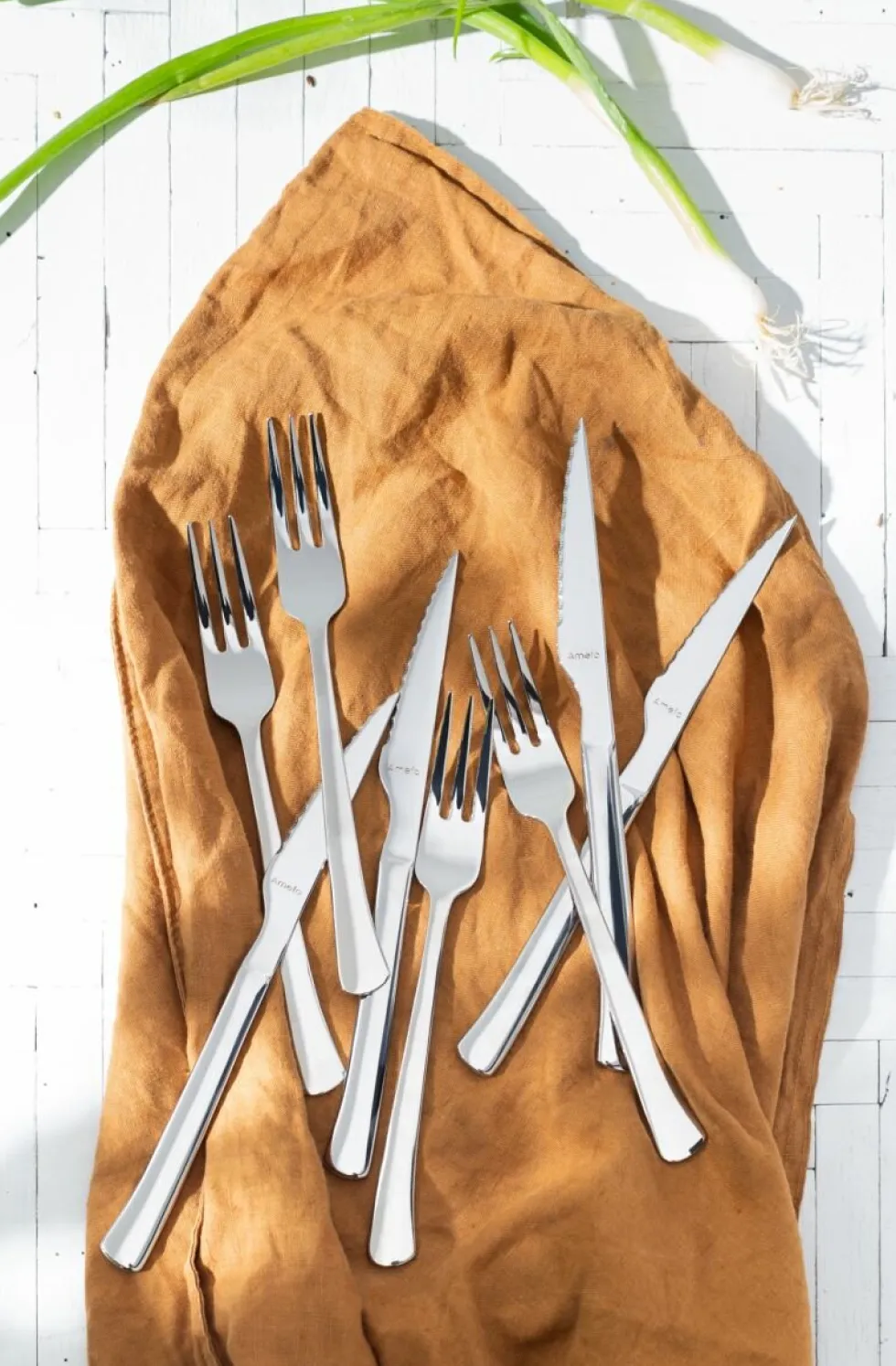 Steakmessen set 6 delig Chuletero Amefa