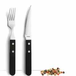 Steak- pizza messen set 6 delig 7000 Amefa