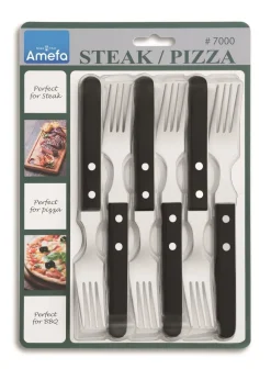 Steak- pizza vorken set 6 delig 7000 Amefa