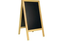 Stoepkrijtbord zwart 139cm