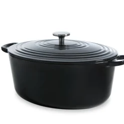 Stoofpot BK Bourgogne Ovaal 32 cm Jet Black