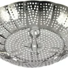 Stoommandje 23 cm RVS