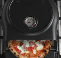 Stove top pizza oven Fernus Charcoal Mat zwart