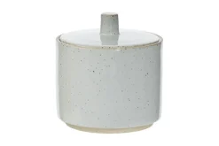 Suikerpot met deksel 8,5cm Concrete