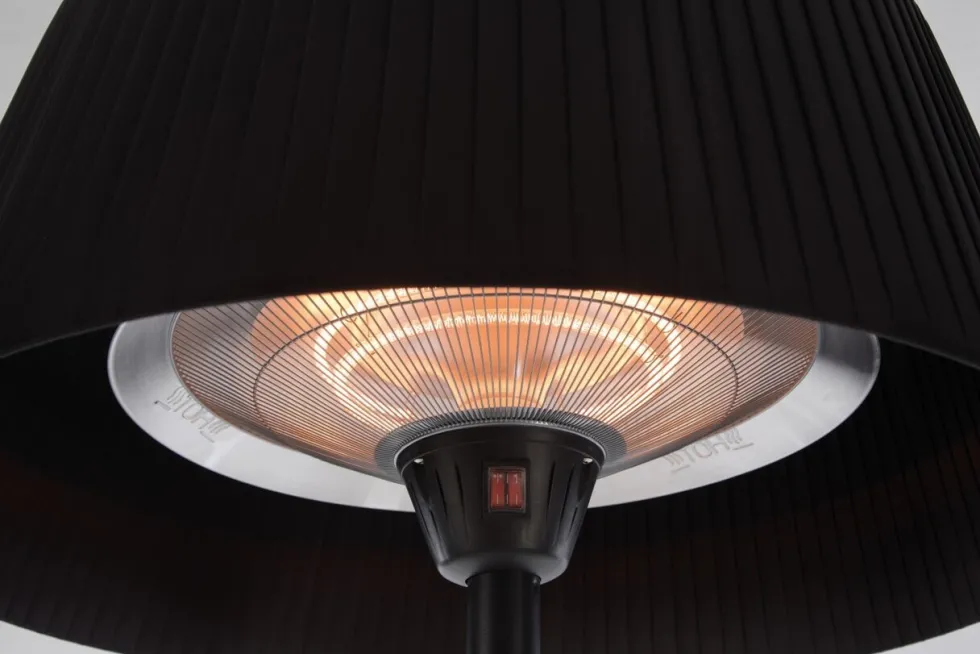 Sunred Heater Artix Staande Lamp Black 2100