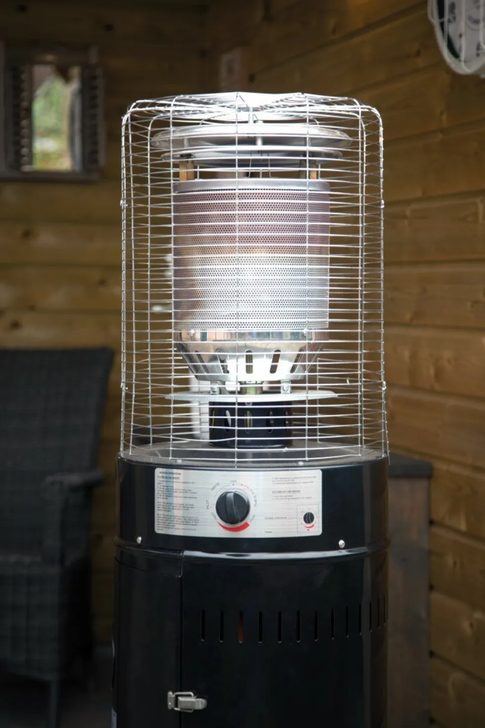 Sunred Propus Lounge Heater Black