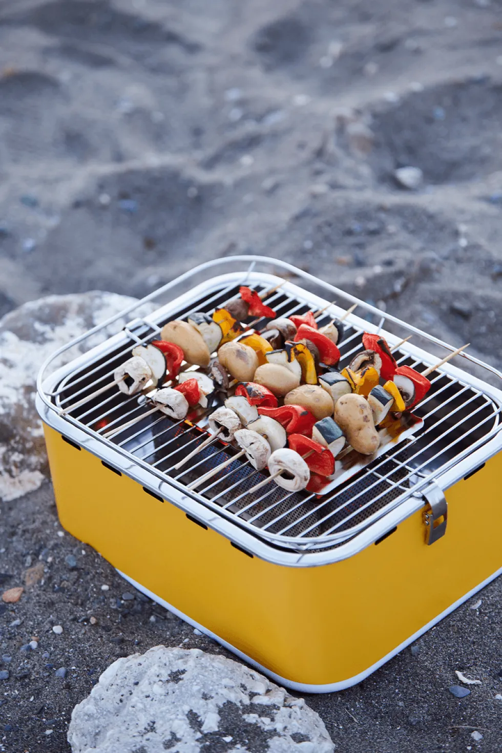 Tafelbarbecue Carlo Yellow Sunshine