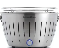 Tafelbarbecue zilver 35 cm LotusGrill