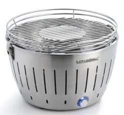 Tafelbarbecue zilver 35 cm LotusGrill