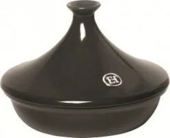 Tajine 32 cm Fusain zwart Emile Henry