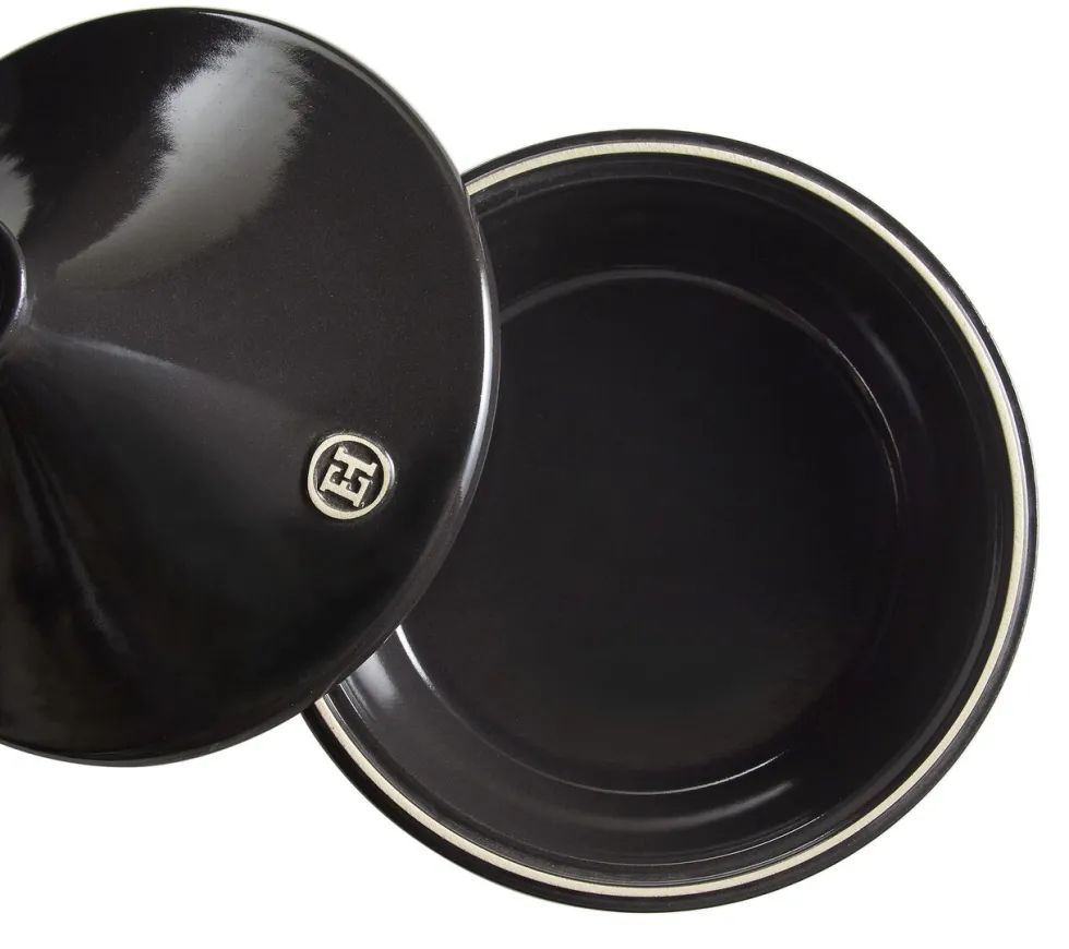 Tajine 27 cm Fusain zwart Emile Henry
