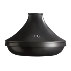 Tajine 33 cm inductie Emile Henry zwart