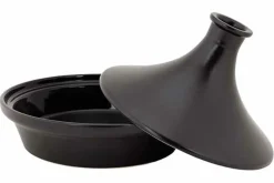 Tajine onyx 25 cm zwart