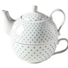 Tea for One theeset Blue Triangle