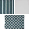 Theedoek Blauw Set van 3